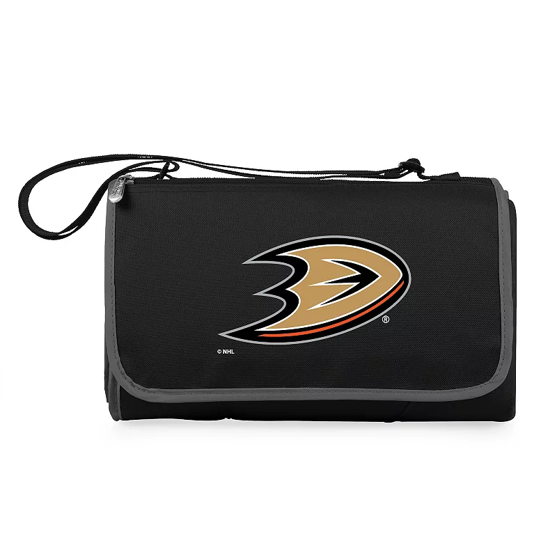 Picnic Time Anaheim Ducks Outdoor Picnic Blanket and Tote