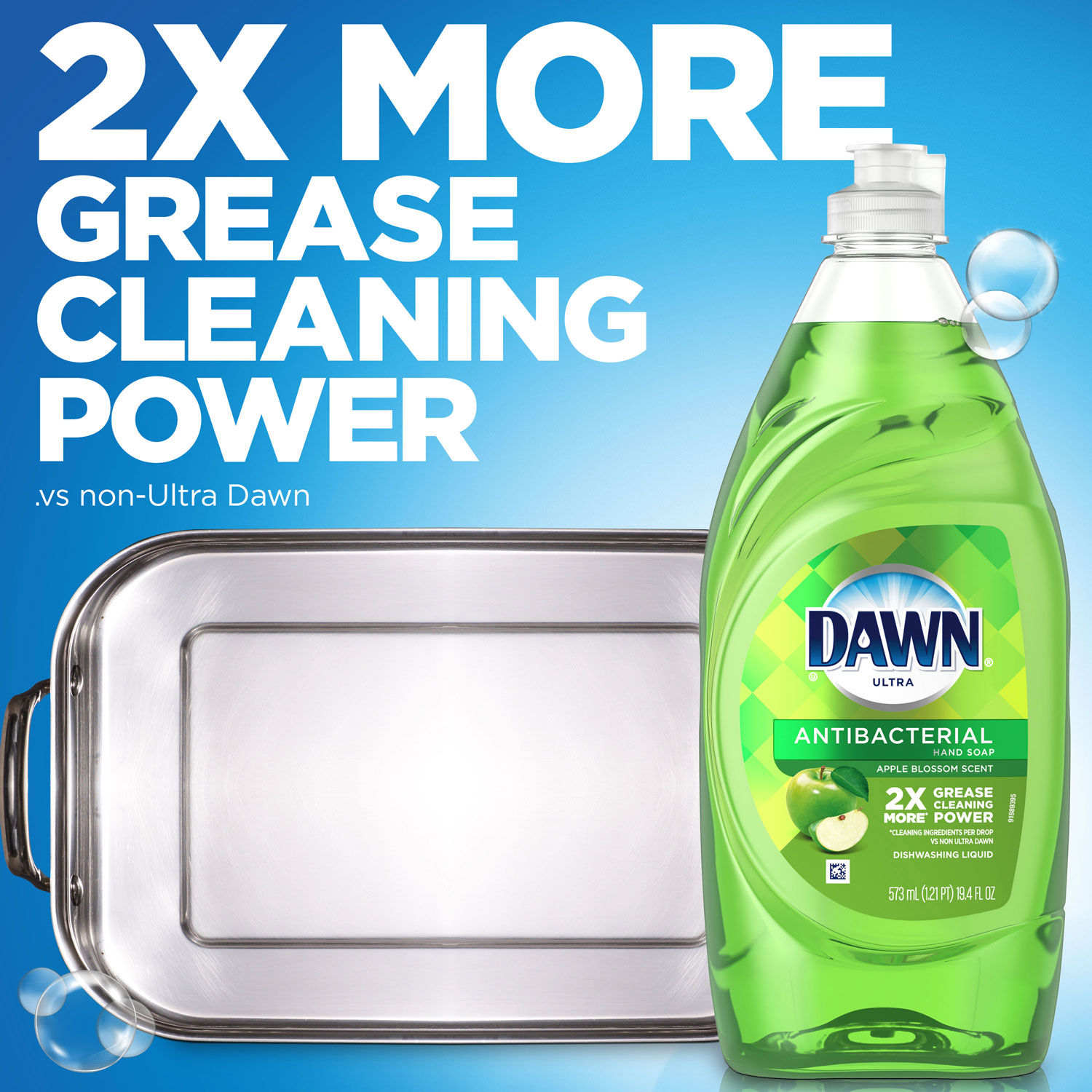 Ultra Antibacterial Dishwashing Liquid by Dawnandreg; PGC91093EA