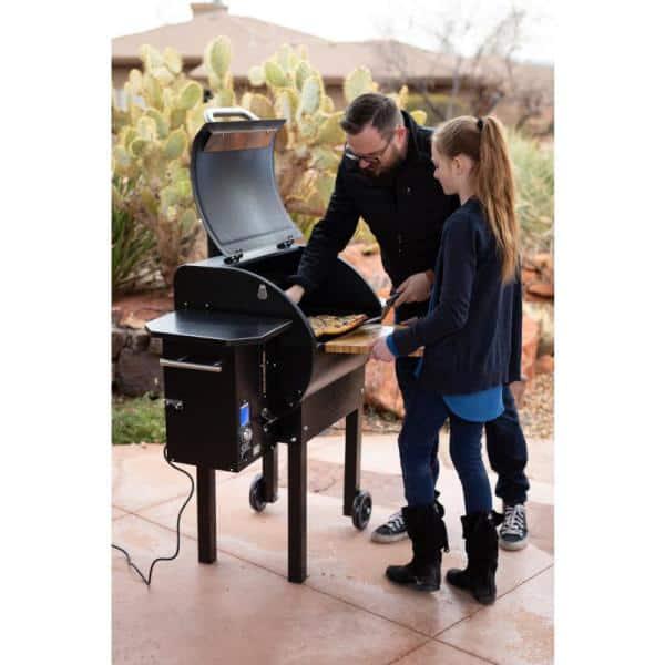 Camp Chef DLX 24 Pellet Grill in Black