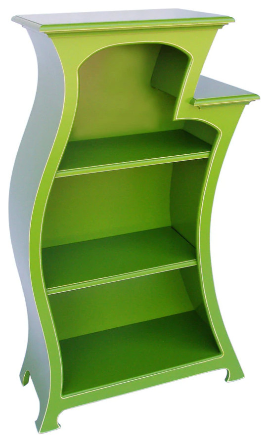 Bookcase No. 2   Curved  Stepped Bookcase   Eclectic   Bookcases   by Dust Furniture  Houzz