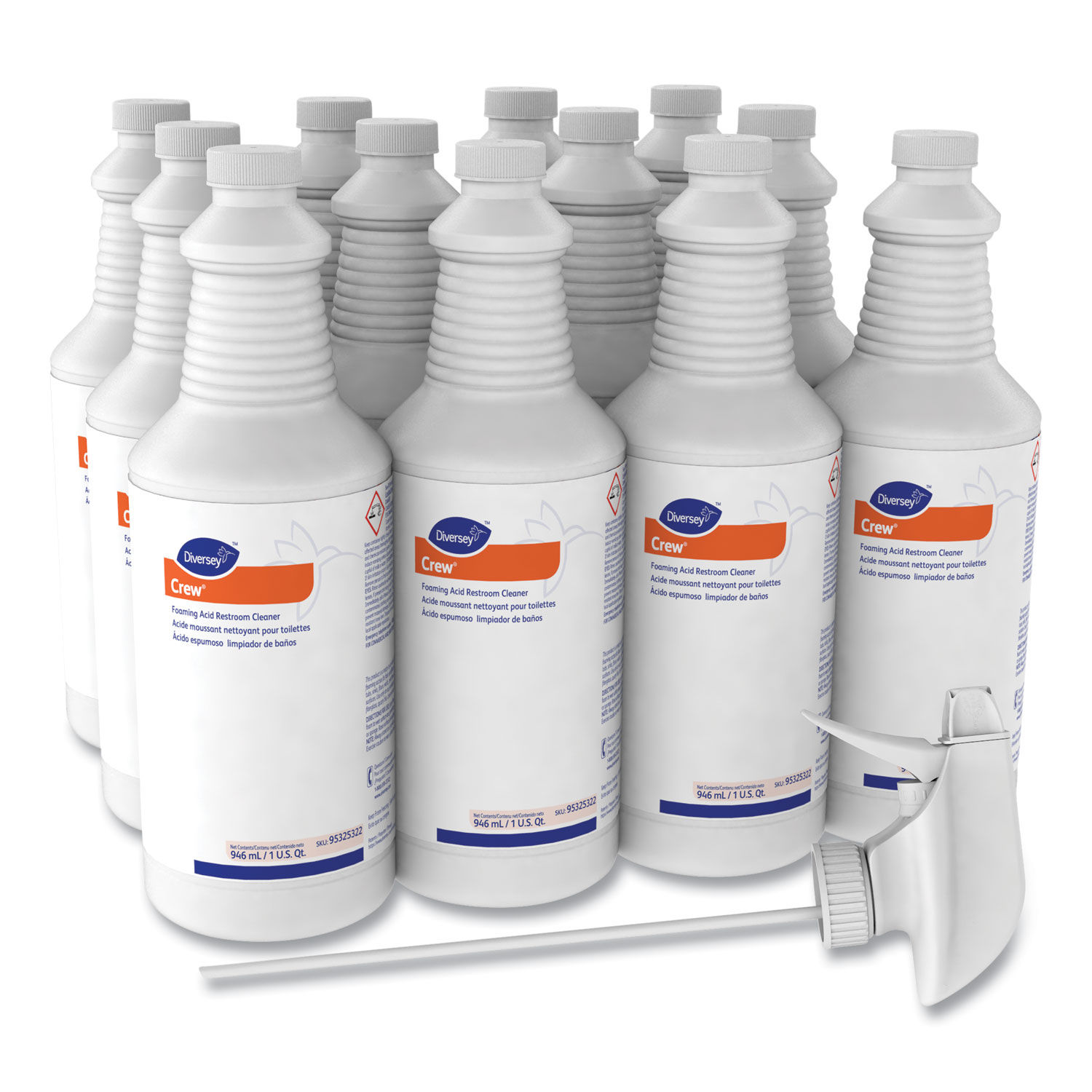 Foaming Acid Restroom Cleaner by Diverseyandtrade; DVO95325322