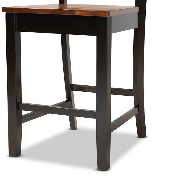 Fenton Modern and Contemporary Transitional 2-PC Counter Stool Set