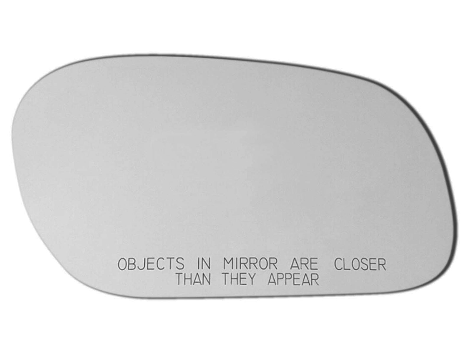 APA Replacement Mirror Glass Non-Heated with Adhesive Pads for 1998 - 2011 CROWN VICTORIA GRAND MARQUIS 2003 - 2004 MARAUDER Passenger Right Side FO1323118