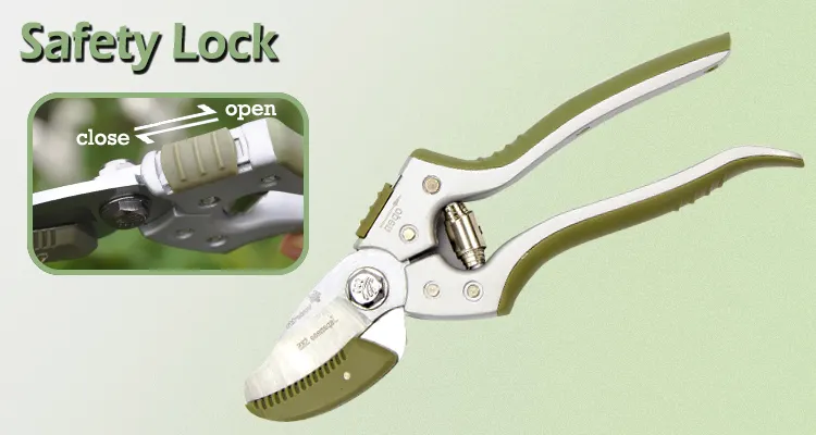 Good Quality High Intensity Spring Gardening Shear Anvil tree Pruning Scissors