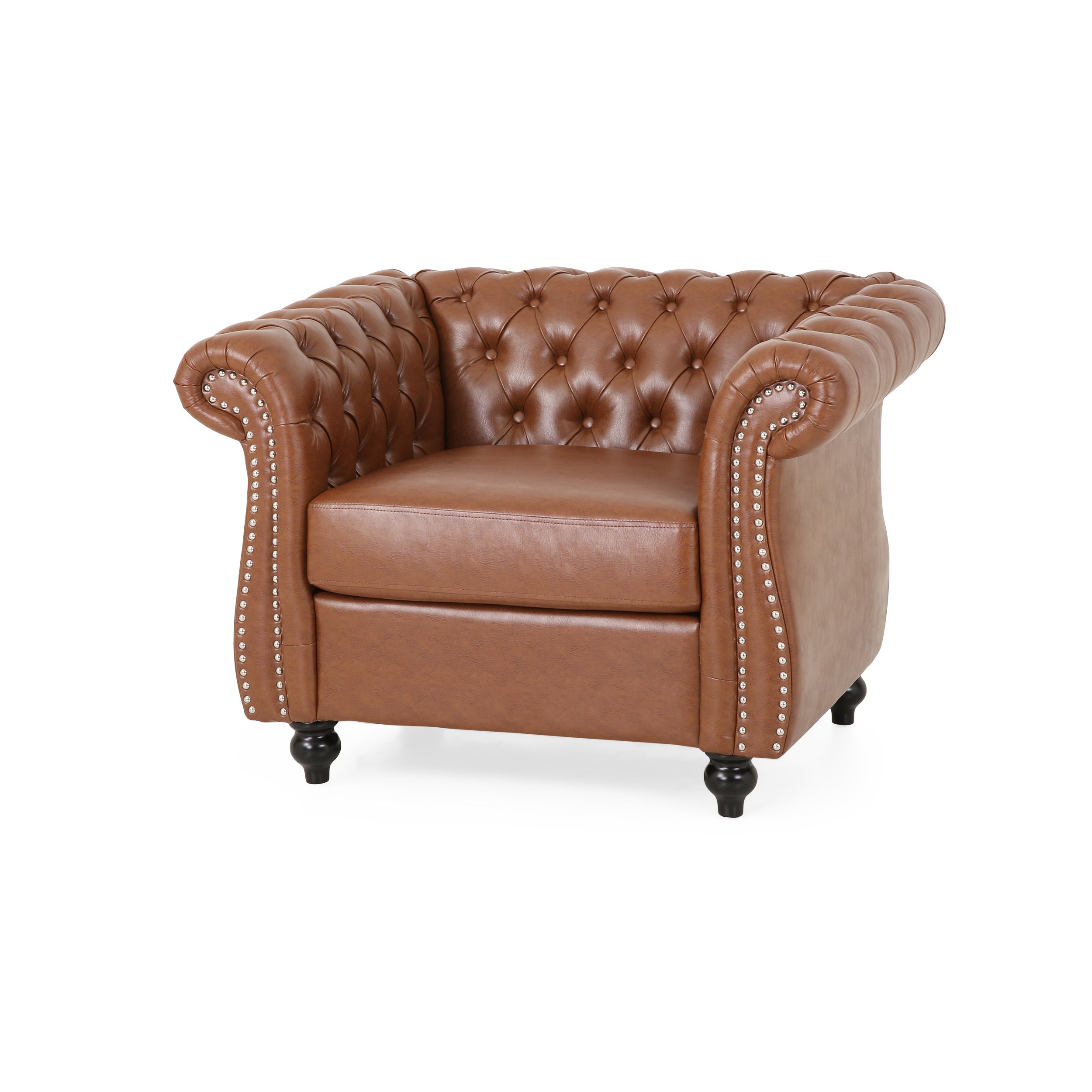 Madelena Traditional Chesterfield Club Chair