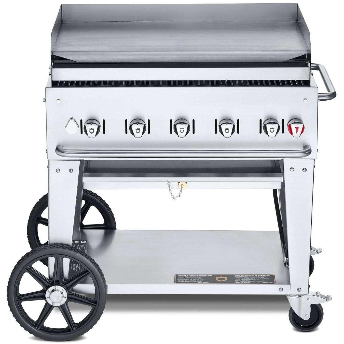 Crown Verity 36-Inch Mobile Propane Gas Griddle