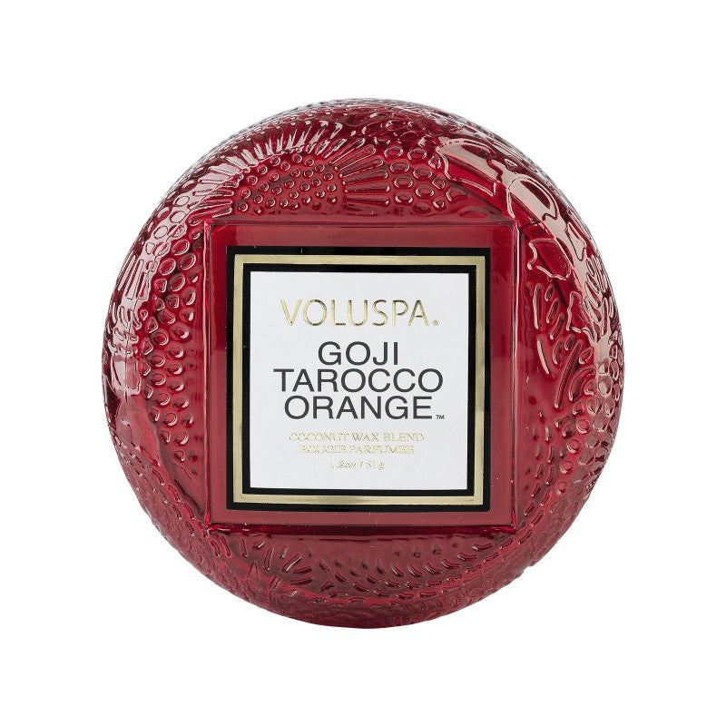 Macaron Candle - Goji Tarocco Orange