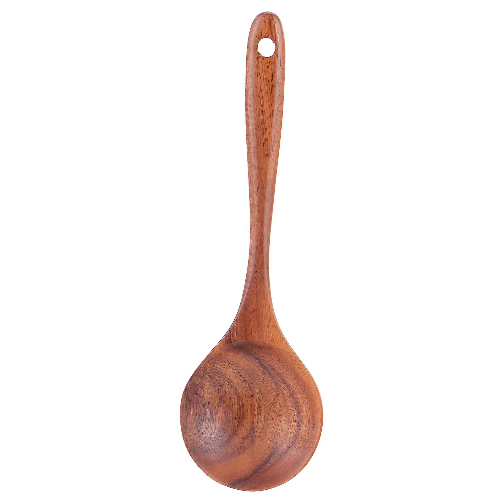 Teak Mixing Spoon Wooden Nostick Cooking Spoon Butter Stirring Spoon For Home Kitchen