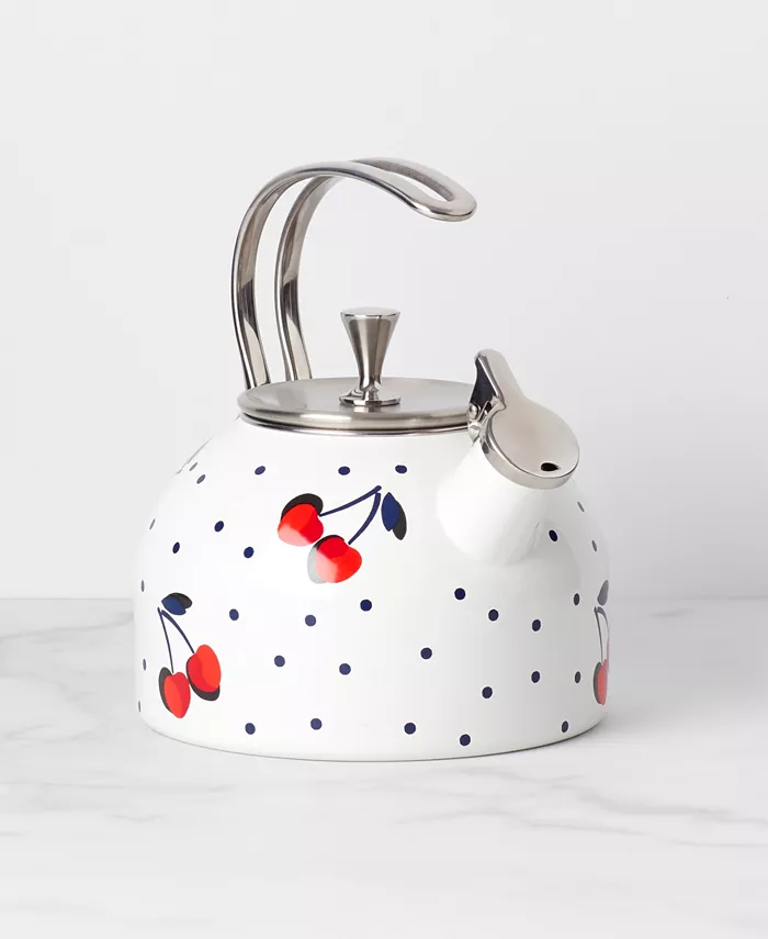 Kate Spade new york Vintage Cherry Dot Tea Kettle