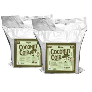 Viagrow 11 lb. (5KG) Coconut Coir Block 100% Organic Coco Coir (2-Pack) VCB5-2