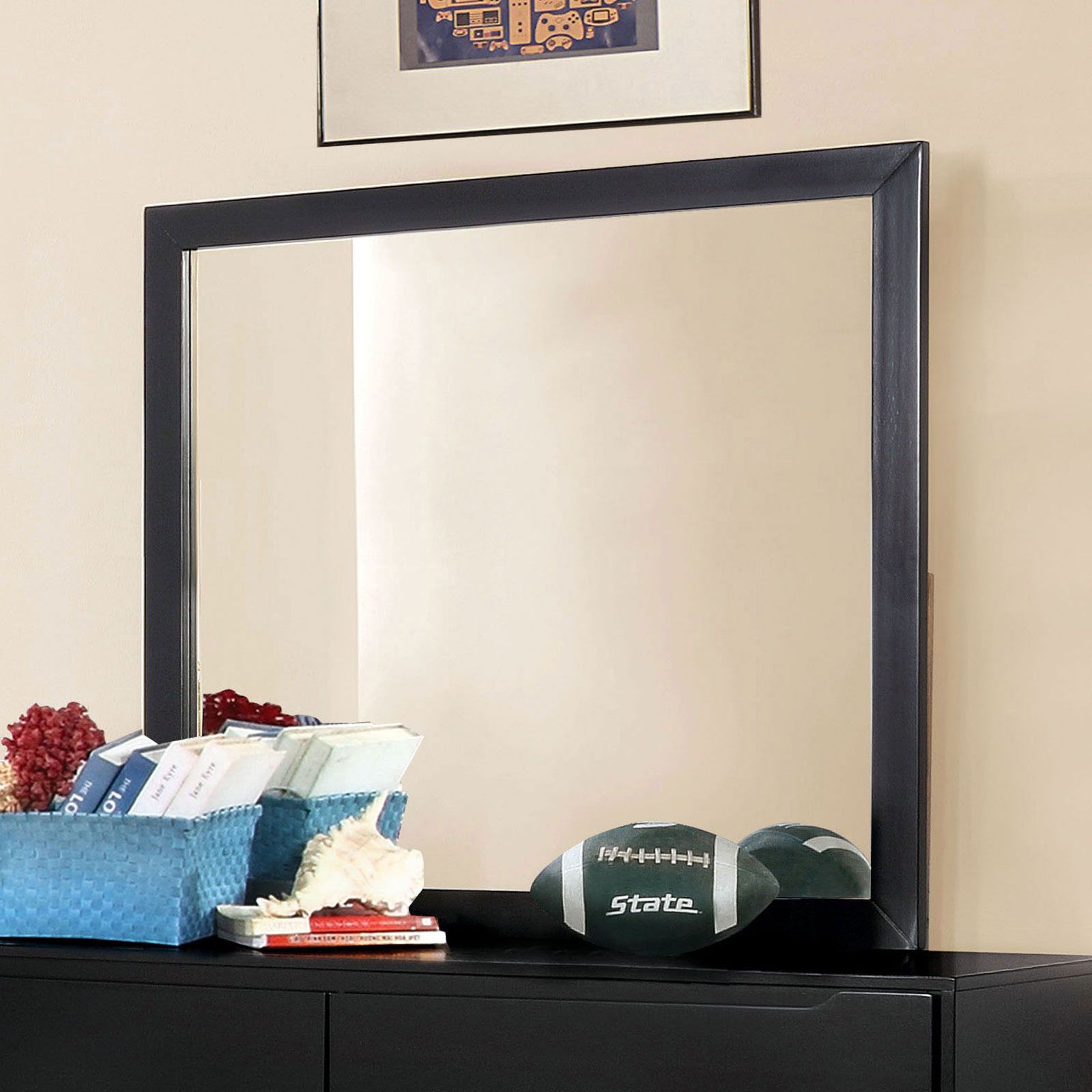 Lennart Ii Mirror  Black