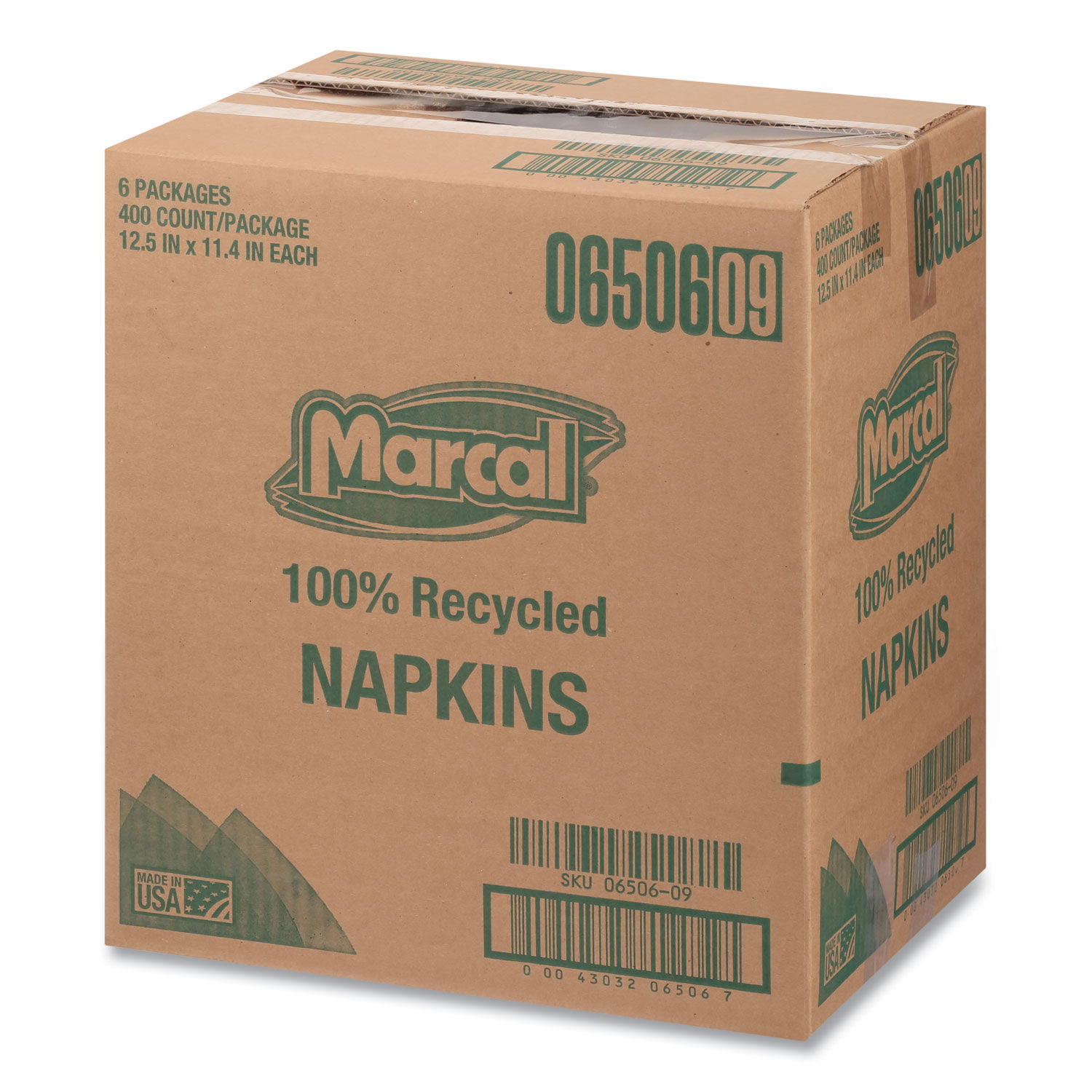 100% Recycled Luncheon Napkins by Marcalandreg; MRC6506