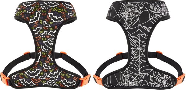 Frisco Halloween Over-The-Head Reflective Bat Wing Vest Harness