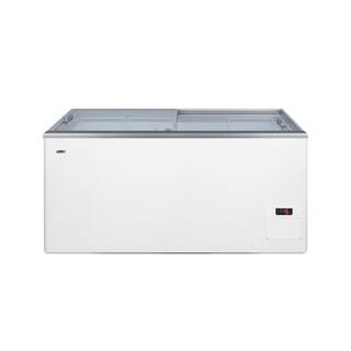 Summit Appliance 14.1 cu. ft. Manual Defrost Commercial Chest Freezer in White NOVA45