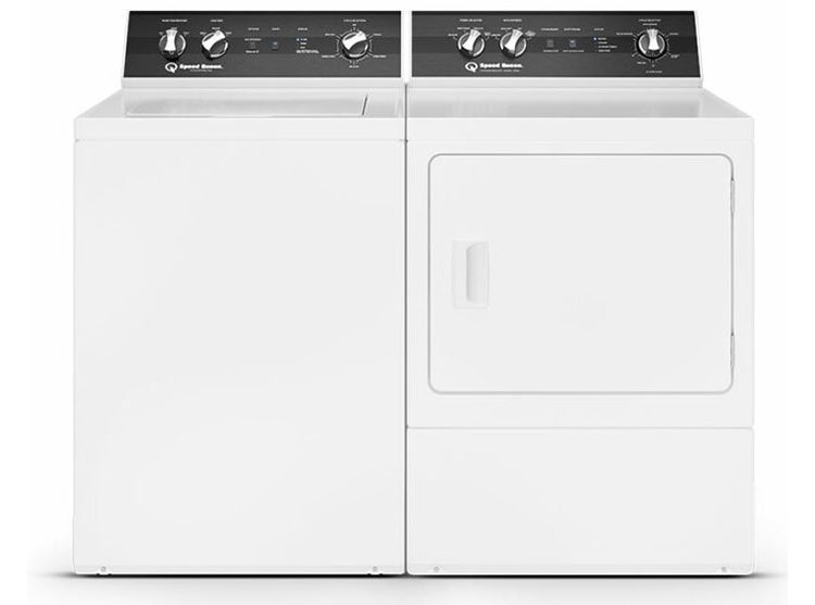 Speed Queen ADA 7 Cu. Ft. White Gas Dryer With Steam