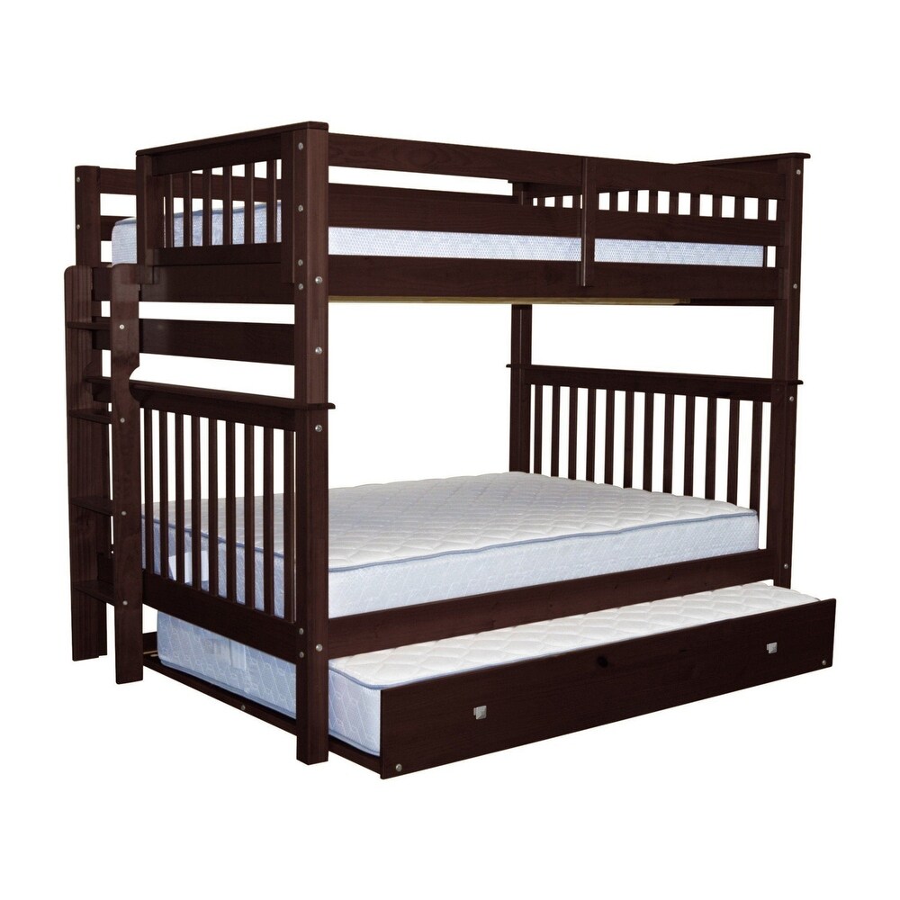 Taylor   Olive Trillium Full over Full Bunk Bed  Full Trundle