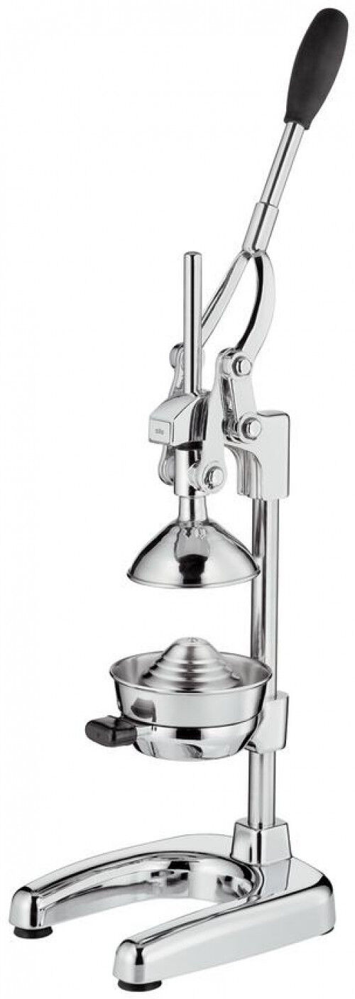 Commercial Silver Citrus Juicer Hand Press Fruit Extractor Stainless Steel