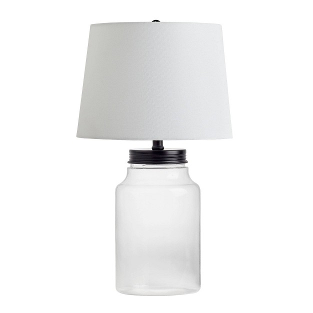 Fillable Clear Glass Table Lamp Cresswell Lighting