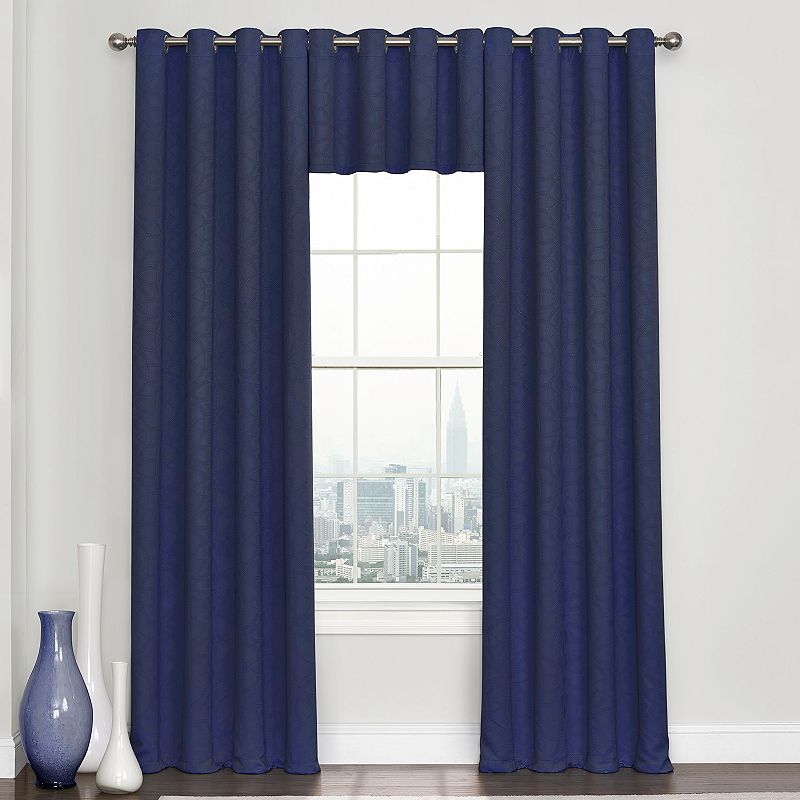 eclipse Kingston 1-Panel Blackout Window Valance