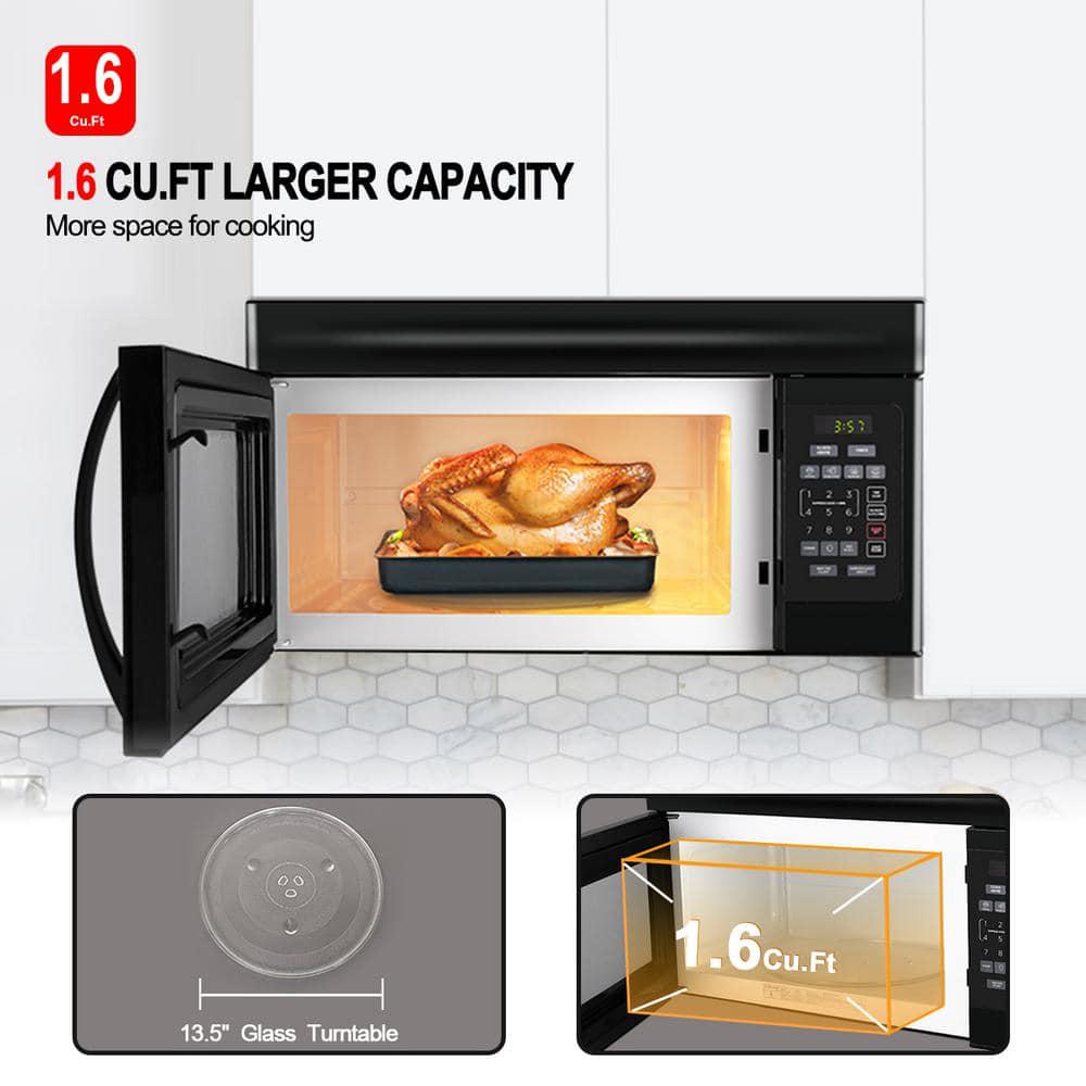 GASLAND Chef 30 in 16 cu ft Over the Range Microwave Oven in Black