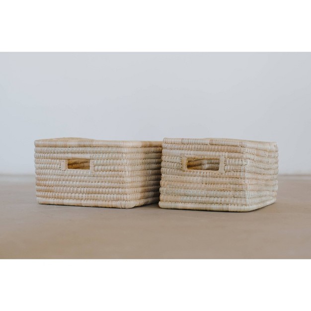 Mo x27 s Crib Small Handcrafted Multi Storage Basket