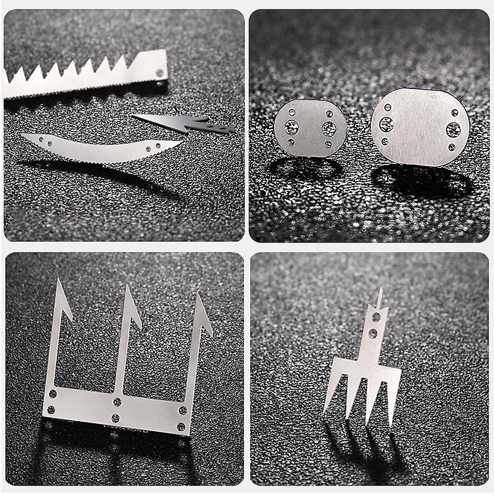 22 In 1 Outdoor Multi Tool Survival Card For Fishing Camping Hunting Emergency  1