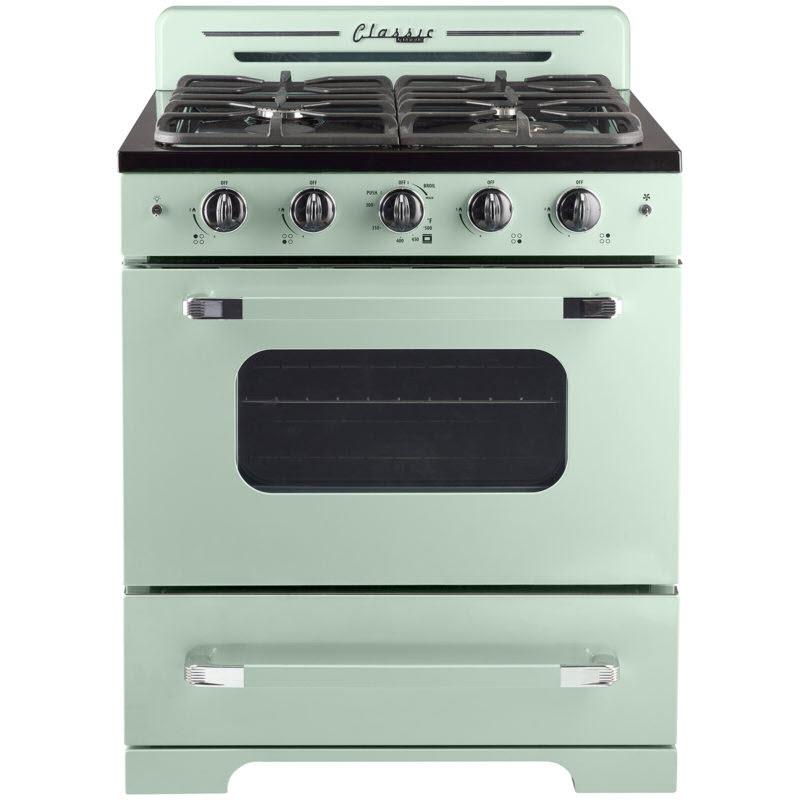 Unique Appliances 30-inch Freestanding Gas Range with Convection Technology UGP-30CR LG