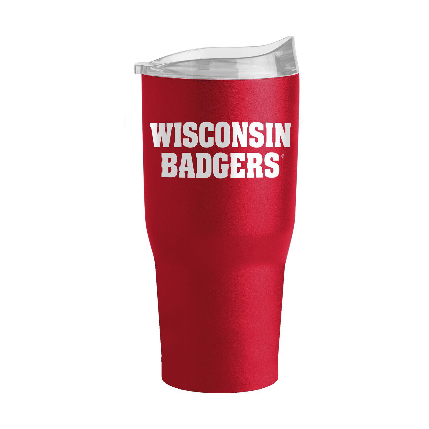 Wisconsin Badgers 30oz. Flipside Powder Coat Tumbler