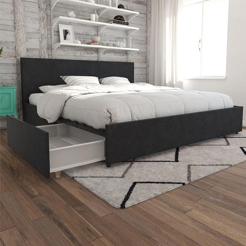 Novogratz Kelly Upholstered Bed