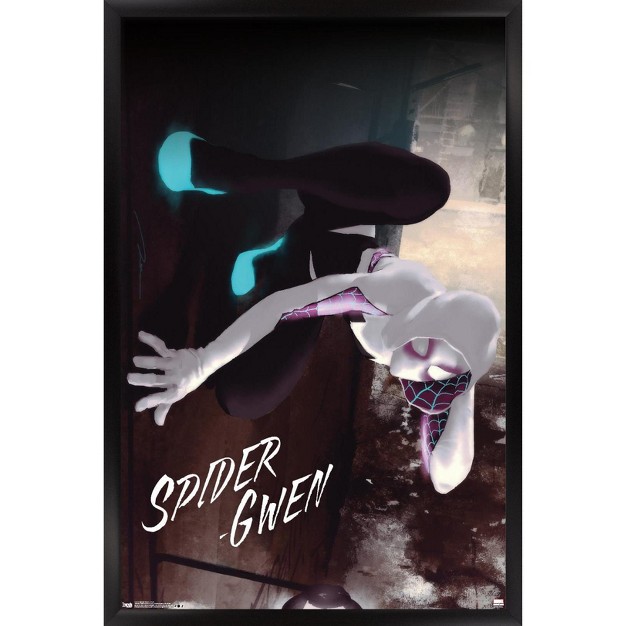 Trends International Marvel Comics Spider gwen Wall Framed Wall Poster Prints