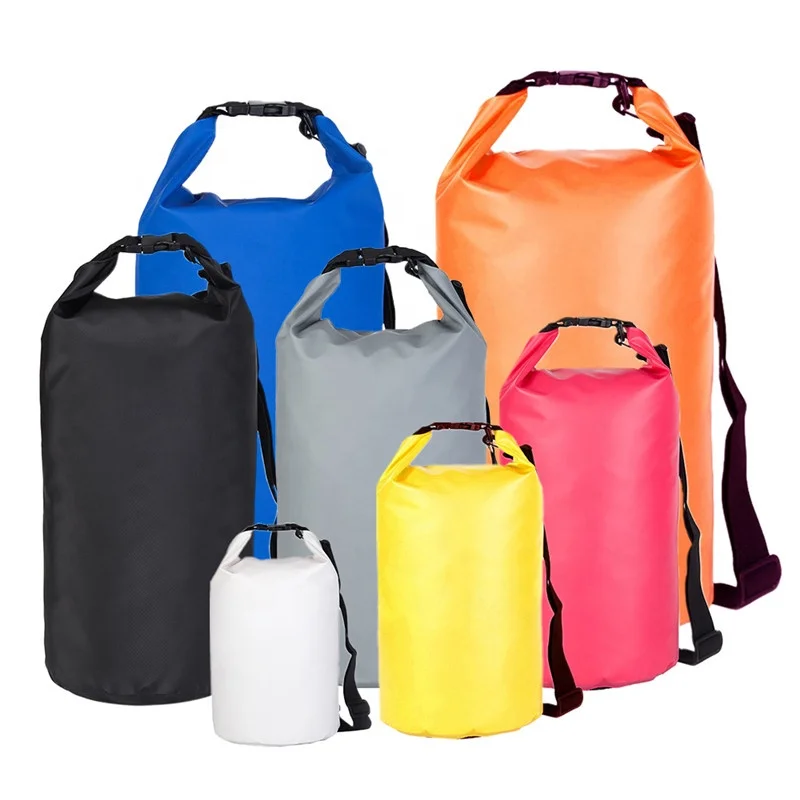 Outdoor camping hiking supplies hiking backpack PVC waterproof folding dry bag