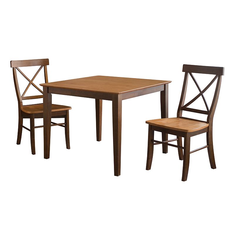 3-pc. Contemporary Table and Chair Set