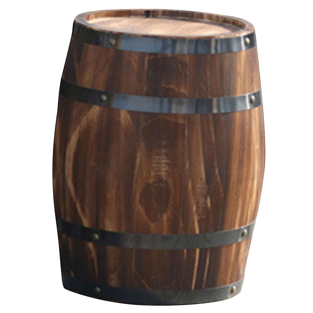 Wood Wine Barrel Decor Wine Barrel Ornament Retro Wine Barrel Photo Prop Bar Landscaping Decor