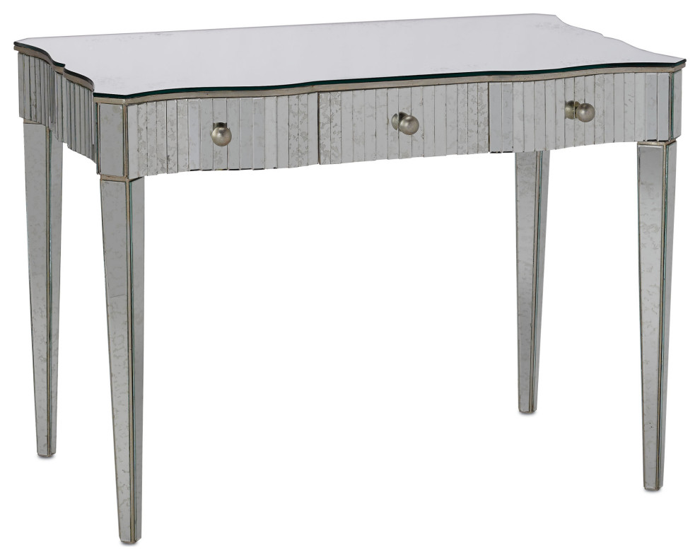 Gilda Vanity Table   Traditional   Accent Chests And Cabinets   by Currey  ampCompany  Inc.  Houzz