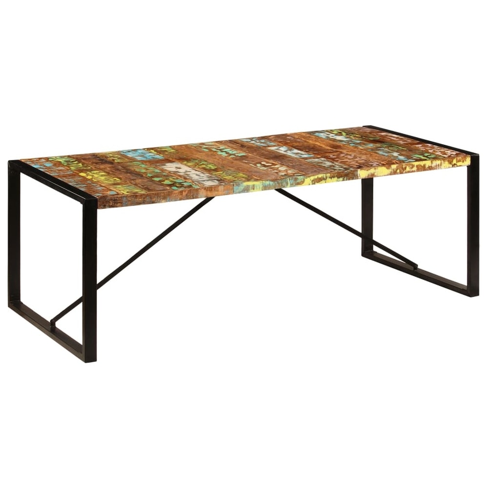 vidaXL Dining Table Kitchen Dining Room Table Furniture for Breakfast Dinner