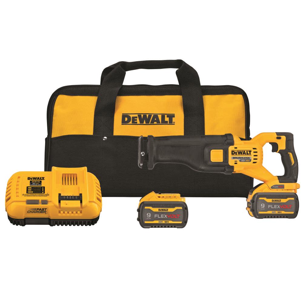 DEWALT FLEXV 60V MAX Reciprocating Saw Kit DCS389X2 from DEWALT