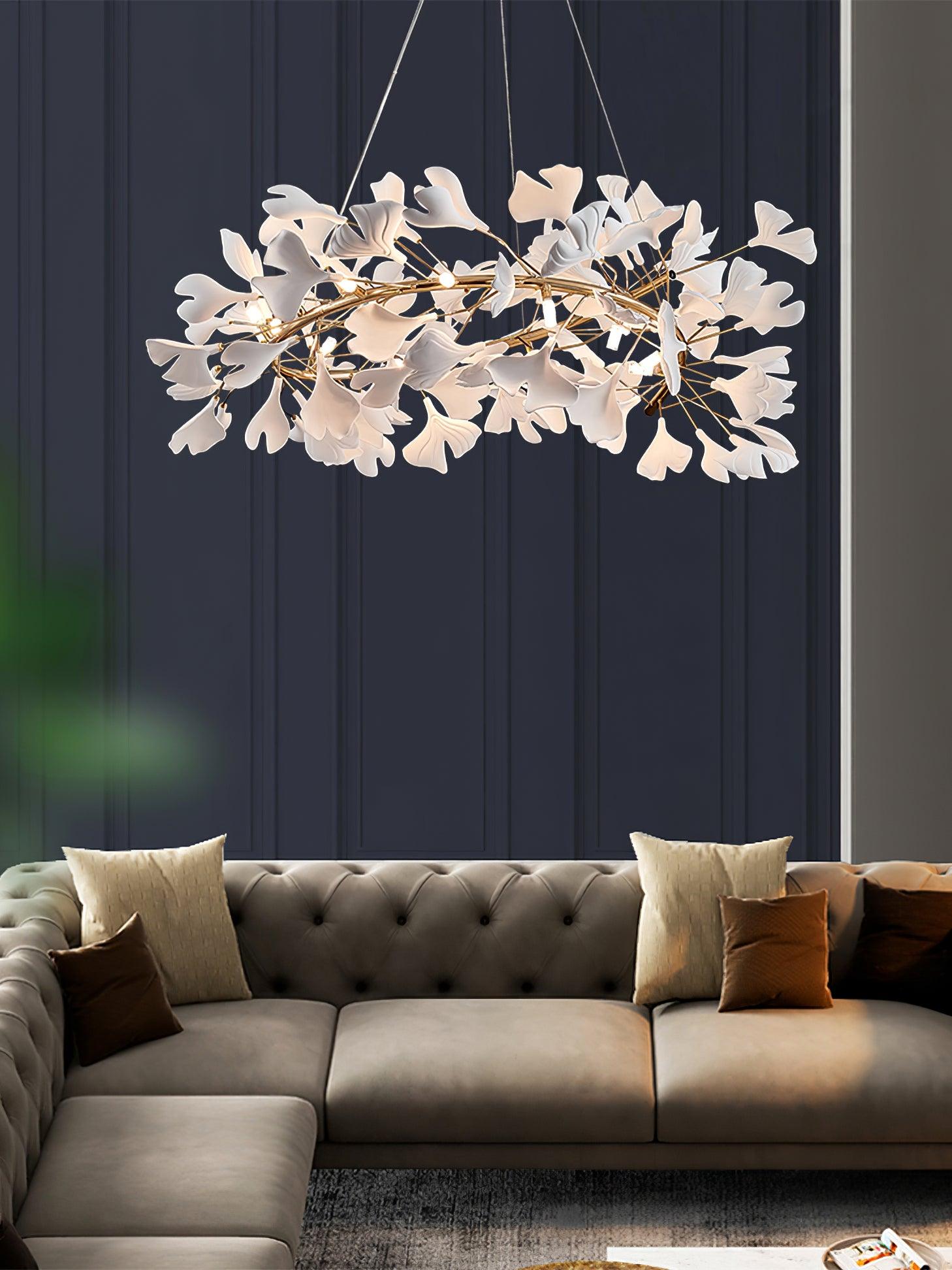 Gingko Chandelier U