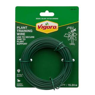 Vigoro 50 ft. Heavy-Gauge Garden Wire 5514