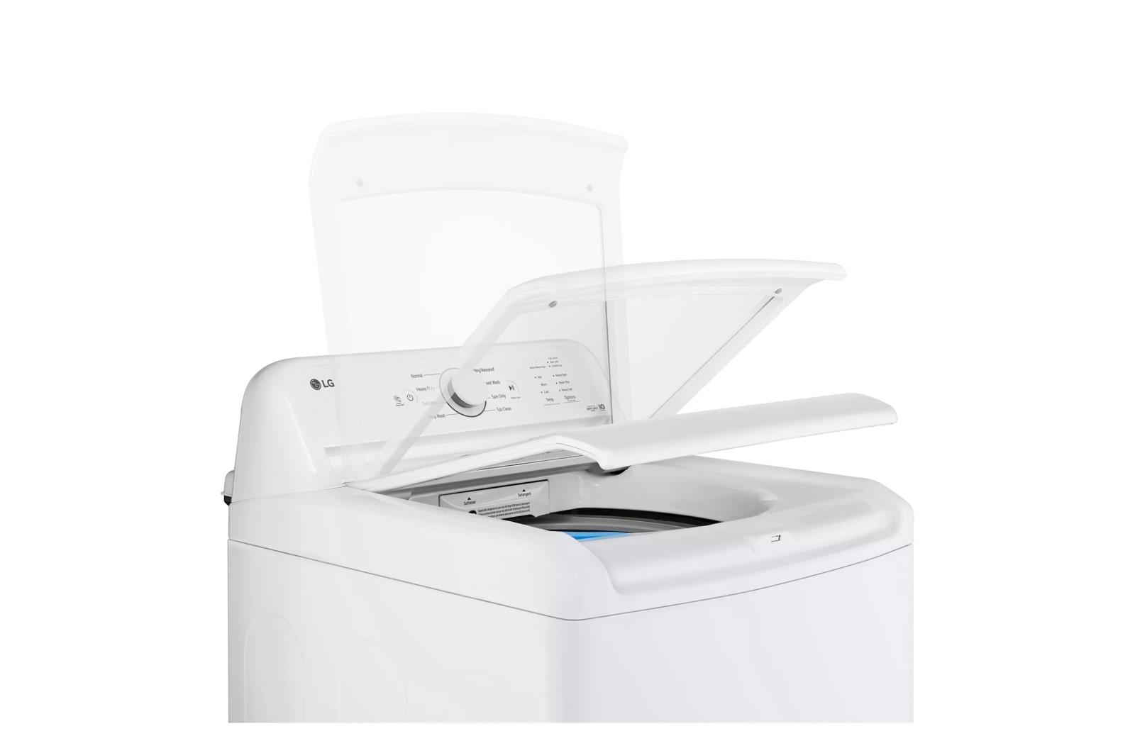 Lg WT6100CW 4.3 Cu. Ft. Ultra Large Capacity Top Load Washer With Turbodrum™ Technology