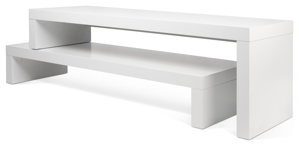 Cliff TV Bench 120 120   Contemporary   Entertainment Centers And Tv Stands   by TEMAHOME  Houzz