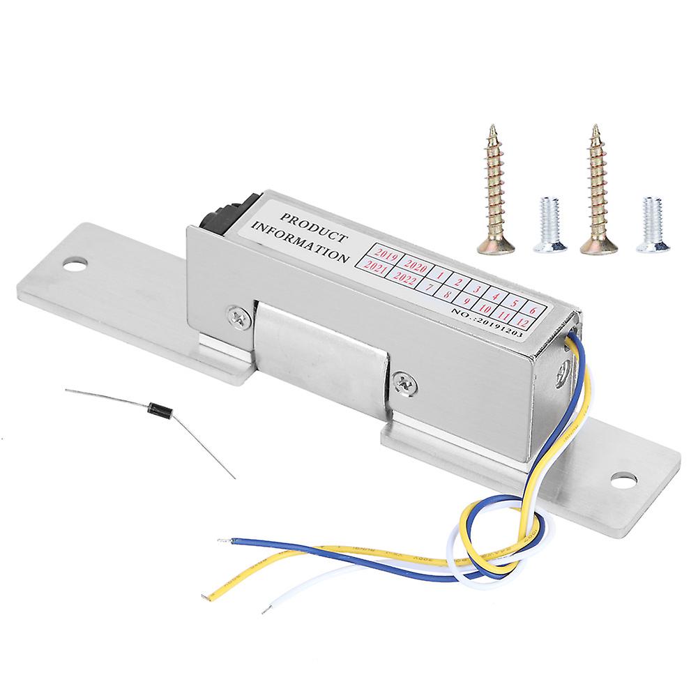 Dc 12v Nc/no-type Electric Cathode Lock Door Access Security Locks With Signal Feedback