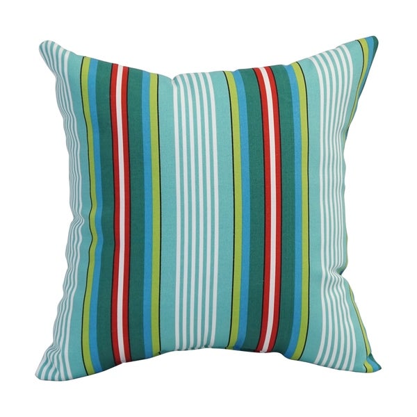 17-inch Square Polyester Outdoor Throw Pillows (Set of 2)