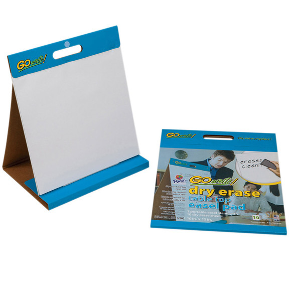 Pacon PACTEP1615 Gowrite Table Easel Pad 16X15 10C...