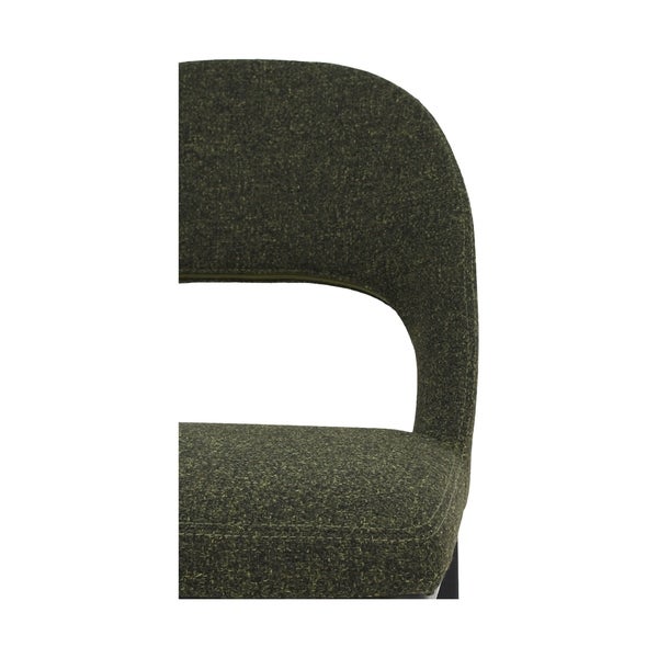 Aurelle Home Rigs Velvet Upholstered Modern Counterstool