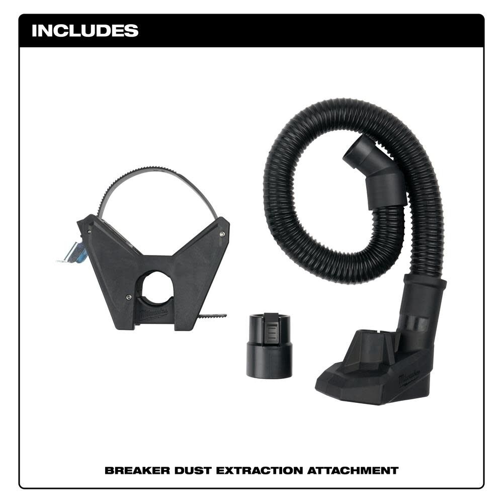 Milwaukee Breaker Dust Extraction Attachment 5321-DE from Milwaukee