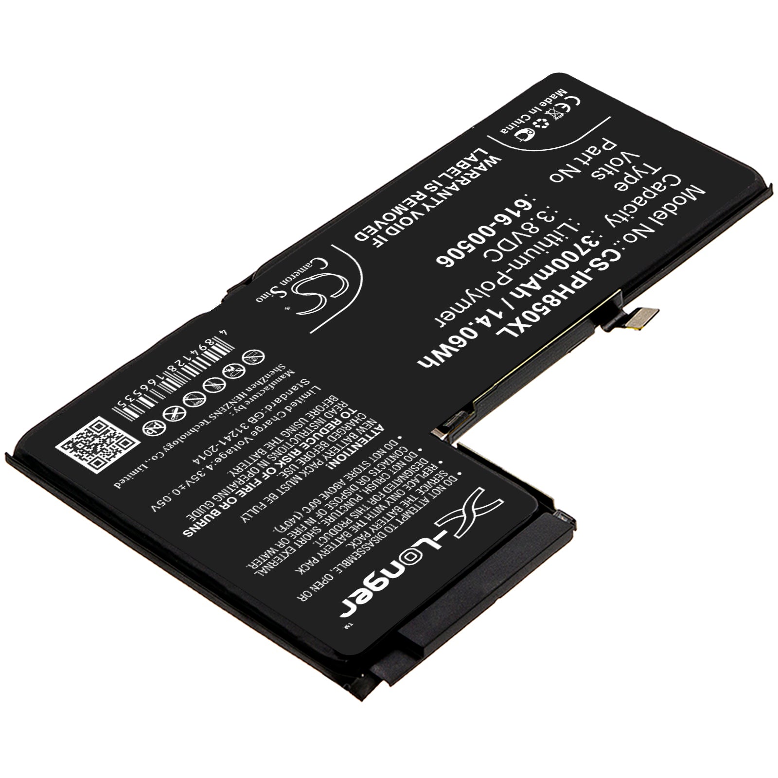 Apple A1921 A2014 A2100 A2101 A2102 A2103 3700mAh Replacement Battery BatteryClerkcom Mobile Phone