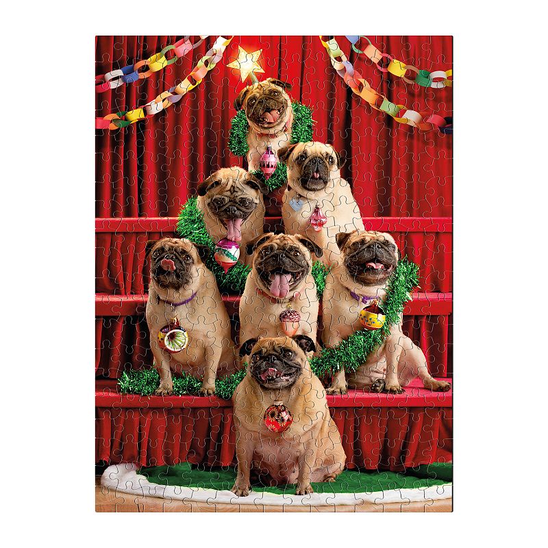 Ceaco Pugmas 300-Piece Jigsaw Puzzle