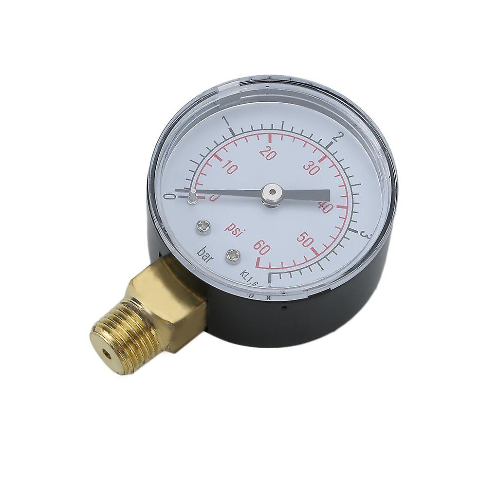 Practical Pool Spa Filter Water Pressure Gauge Mini 0-60 Psi 0-4 Bar Ts-50 No.13154