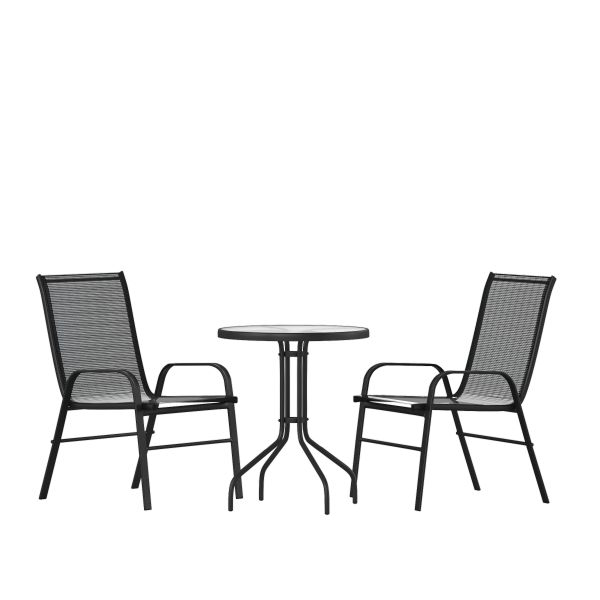 Brazos 3 Piece Outdoor Patio Dining Set - 23.75