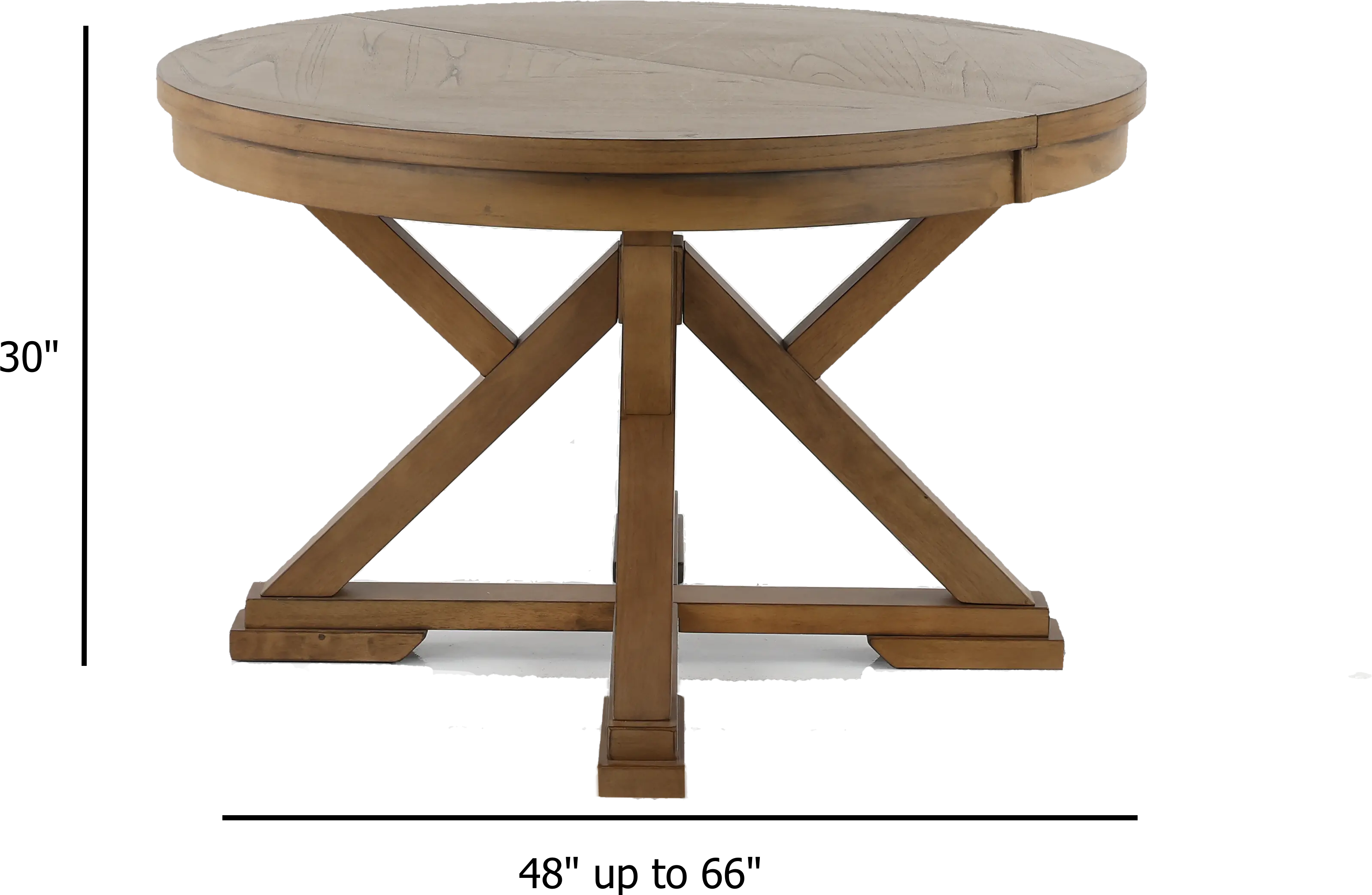 Grandview Mushroom Round Dining Table